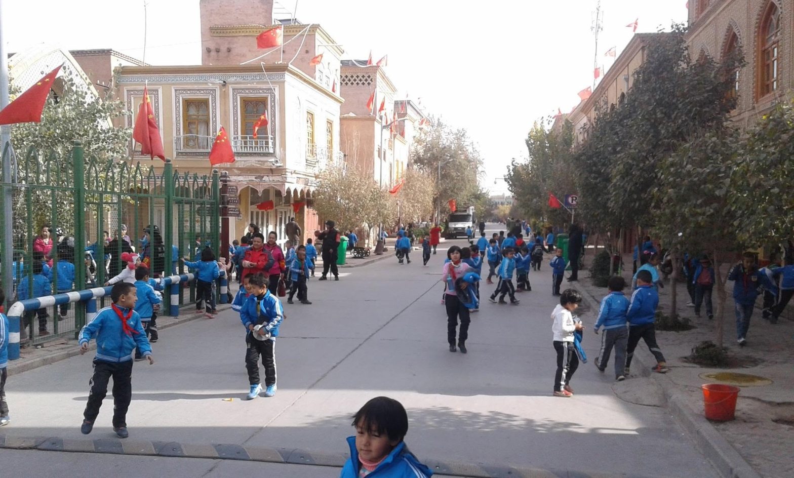 An estimate on the number of children separated from parents in southern Xinjiang